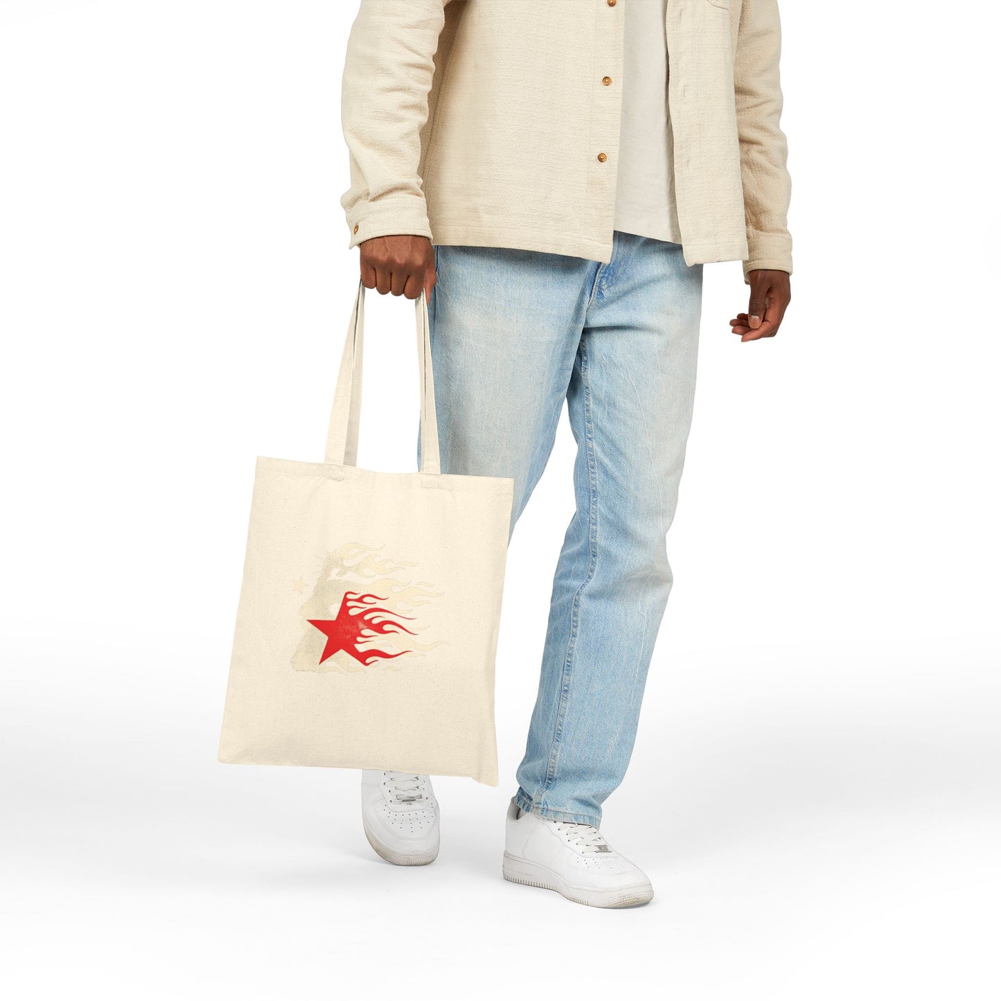 Religious Jesus Hellstar Logo Like Tote Bag