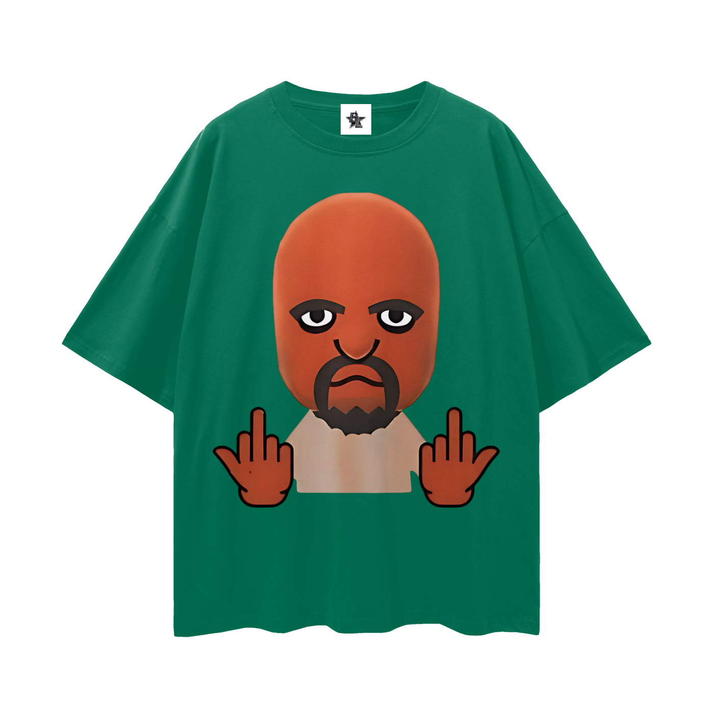 Vintage/Y2K Funny Wii Character Oversized T Shirt