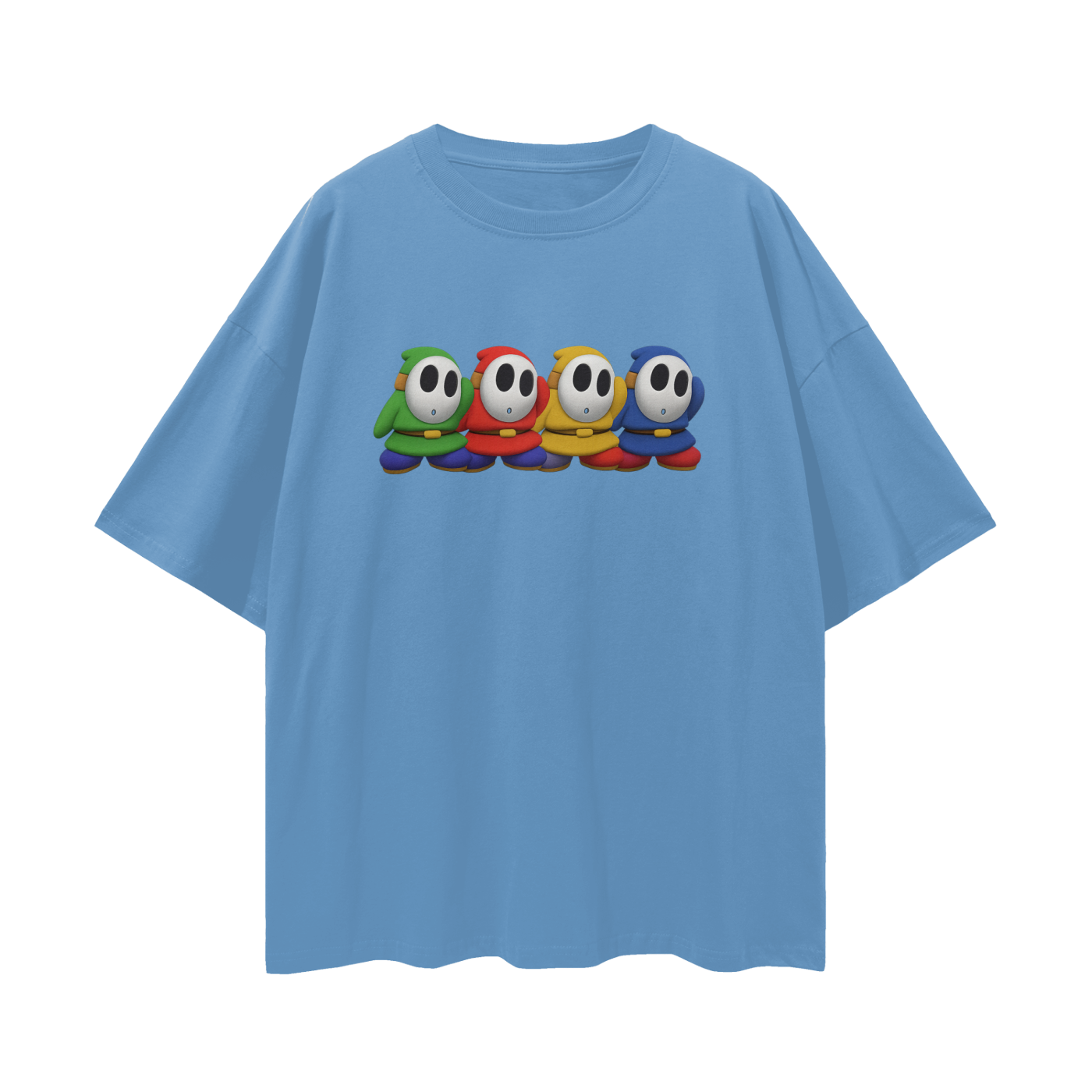 Vintage/Y2K Shy Guy Mario Character Oversized T Shirt