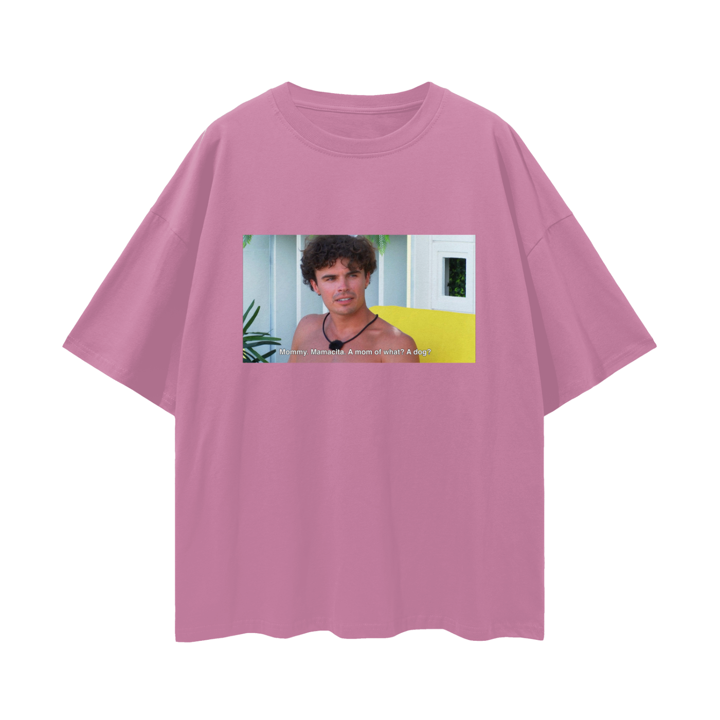 Love Island Funny Nic & Hudda Momacita 90s Vintage Like Graphic Oversized T Shirt