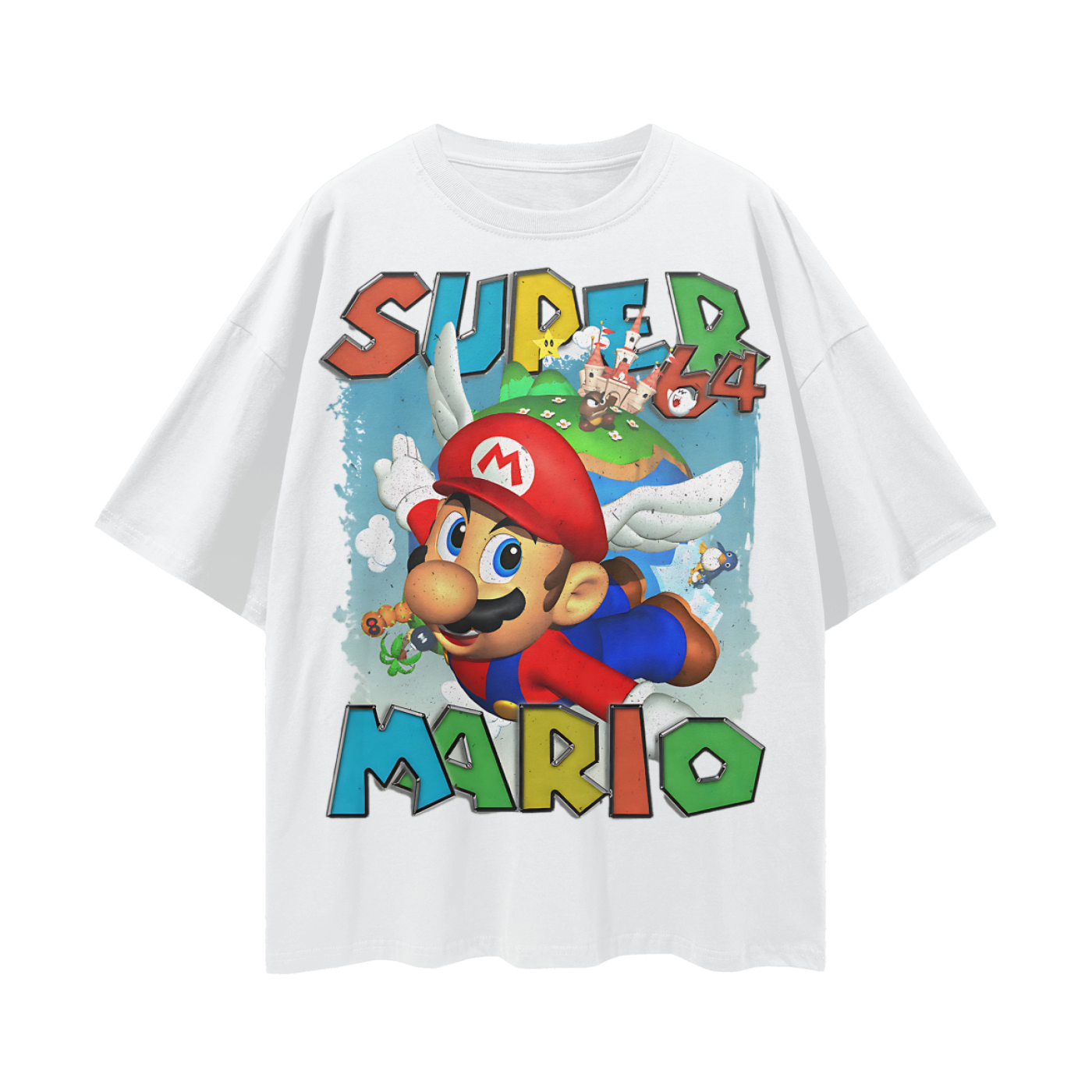 Vintage/Y2K Super Mario 64 Graphic T Shirt