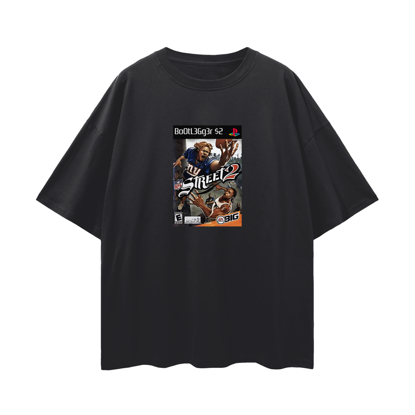 PlayStation 2 NFL Street Volume 2 Video Game Disc Tee