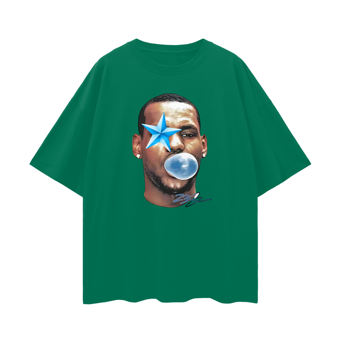 Lebron Bubble Gum Star Oversized T Shirt
