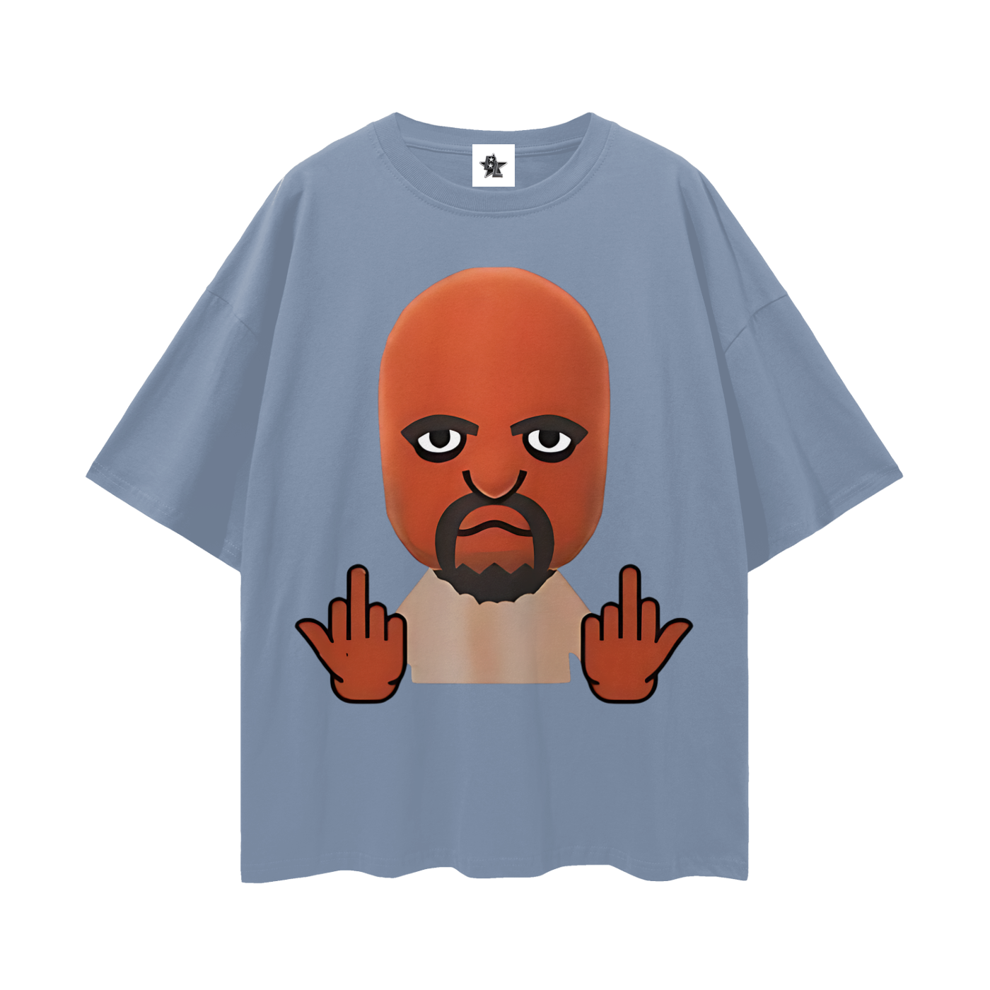 Vintage/Y2K Funny Wii Character Oversized T Shirt