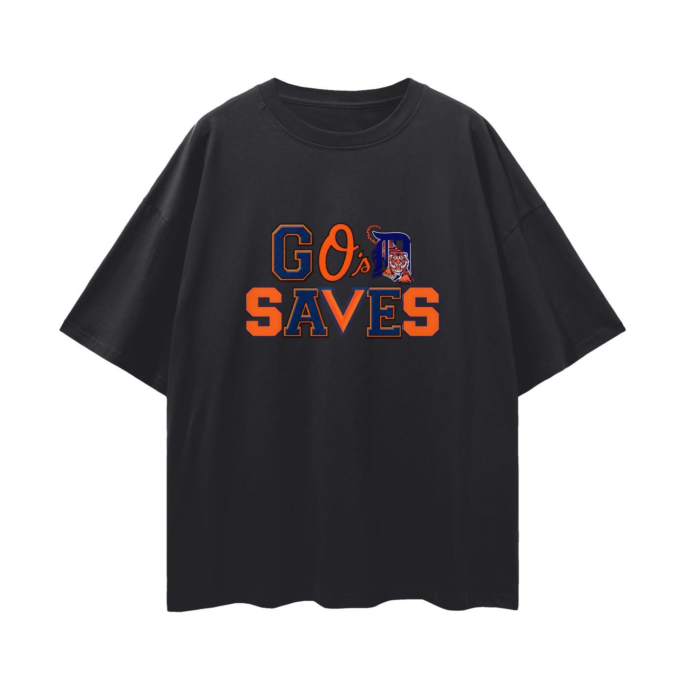 Religious God Saves Sport Logos Like Graphic Oversized T Shirt