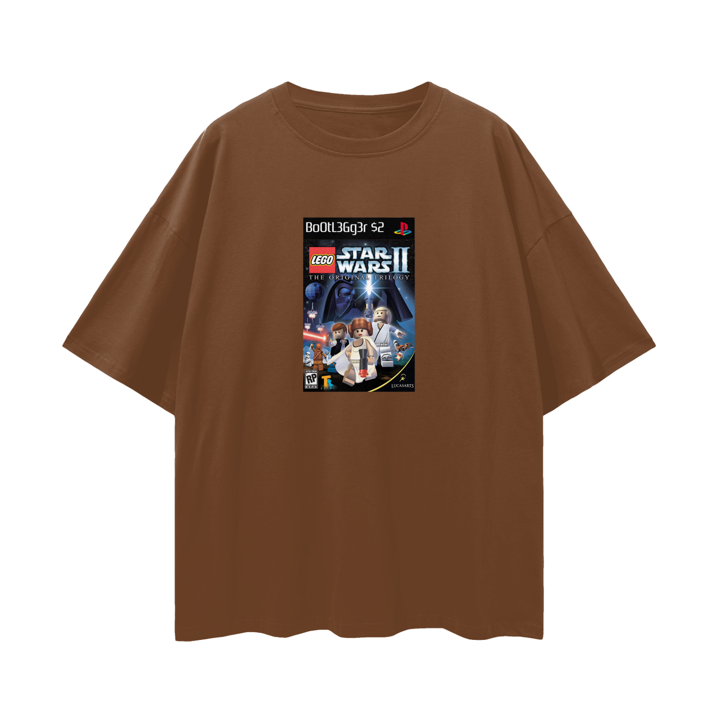 PlayStation 2 Lego Star Wars PS2 Video Game Disc Tee