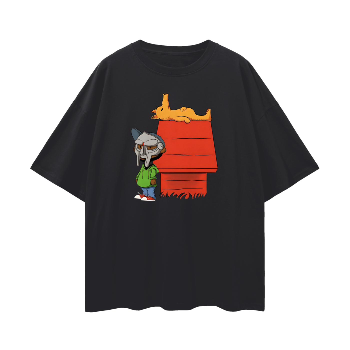 Vintage Like MF Doom Snoopy Oversized T Shirt