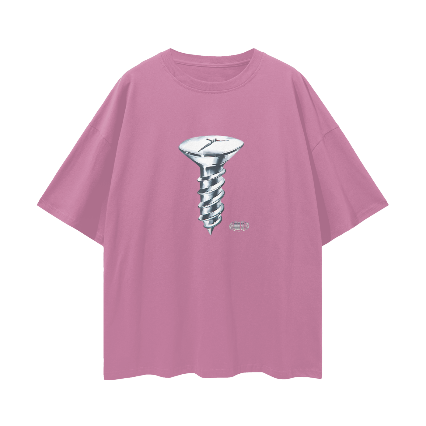 Religious Jesus Isaiah 53:5 Screw Graphic Oversized T Shirt