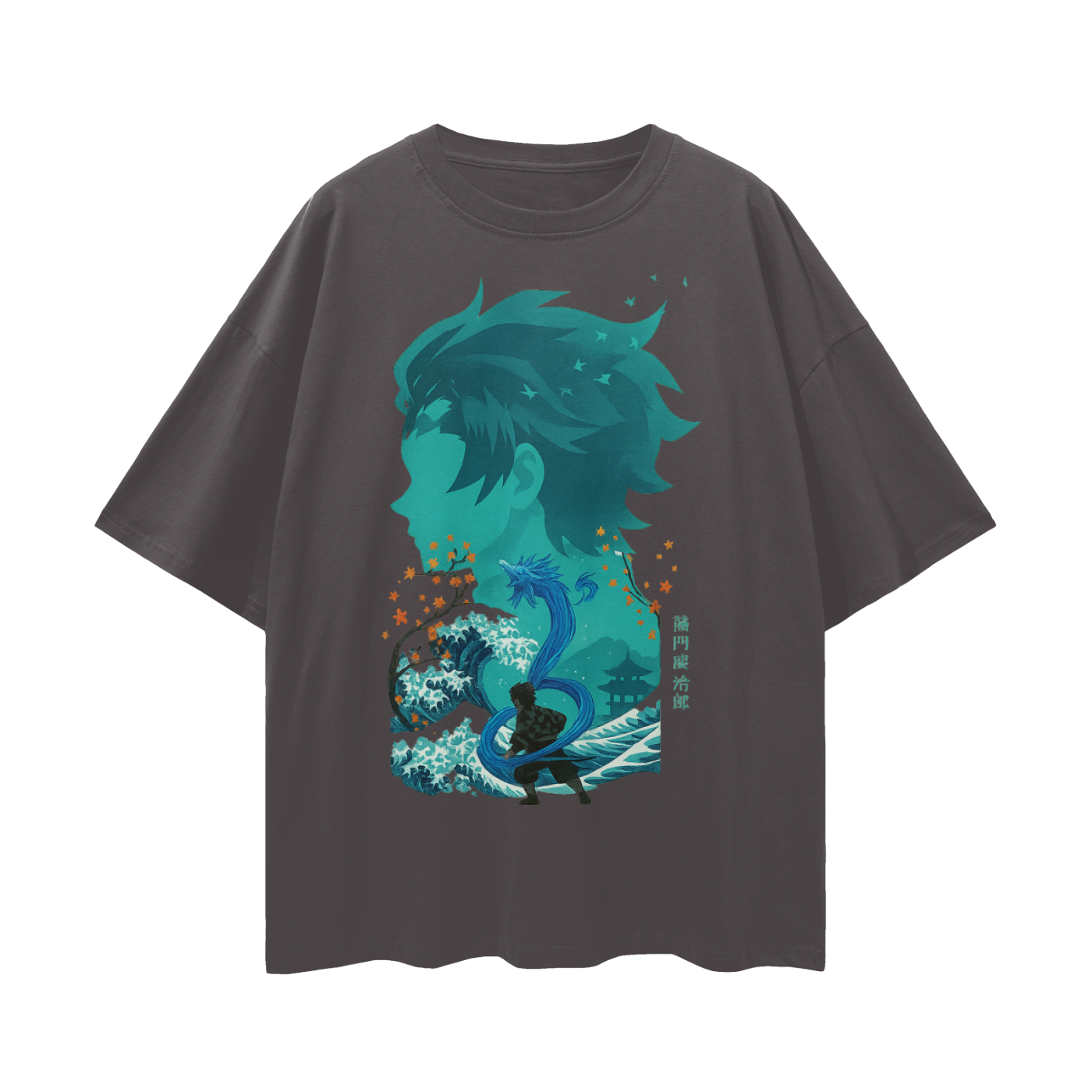 Vintage/Y2K Demon Slayer Anime Oversized T Shirt