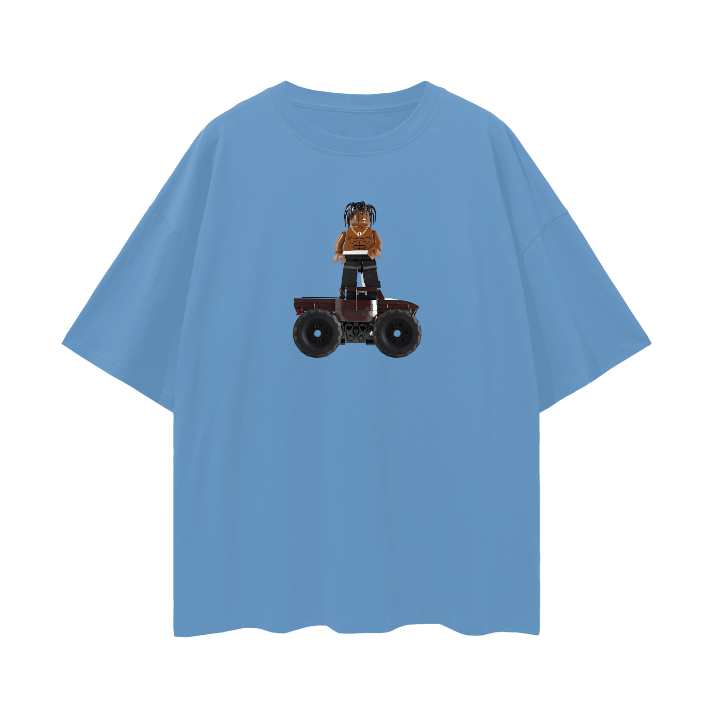 Vintage Like Travis Scott Lego Rodeo Oversized T Shirt