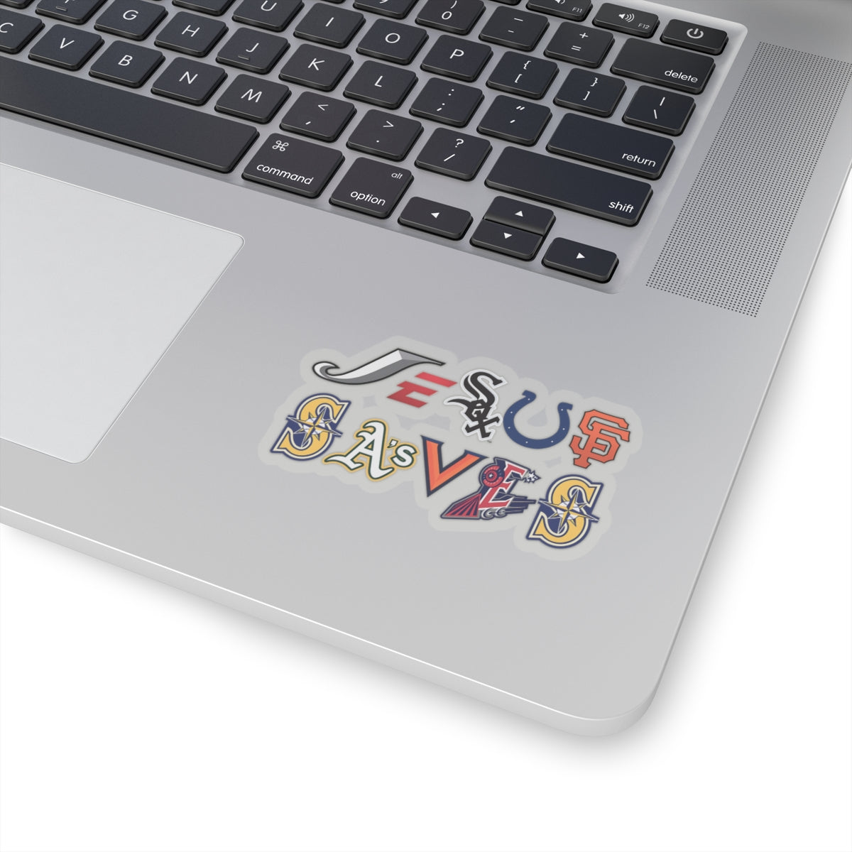 Religious Jesus Saves Sport Logos Sticker