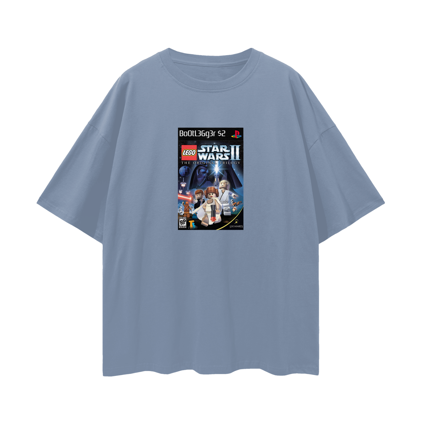 PlayStation 2 Lego Star Wars PS2 Video Game Disc Tee