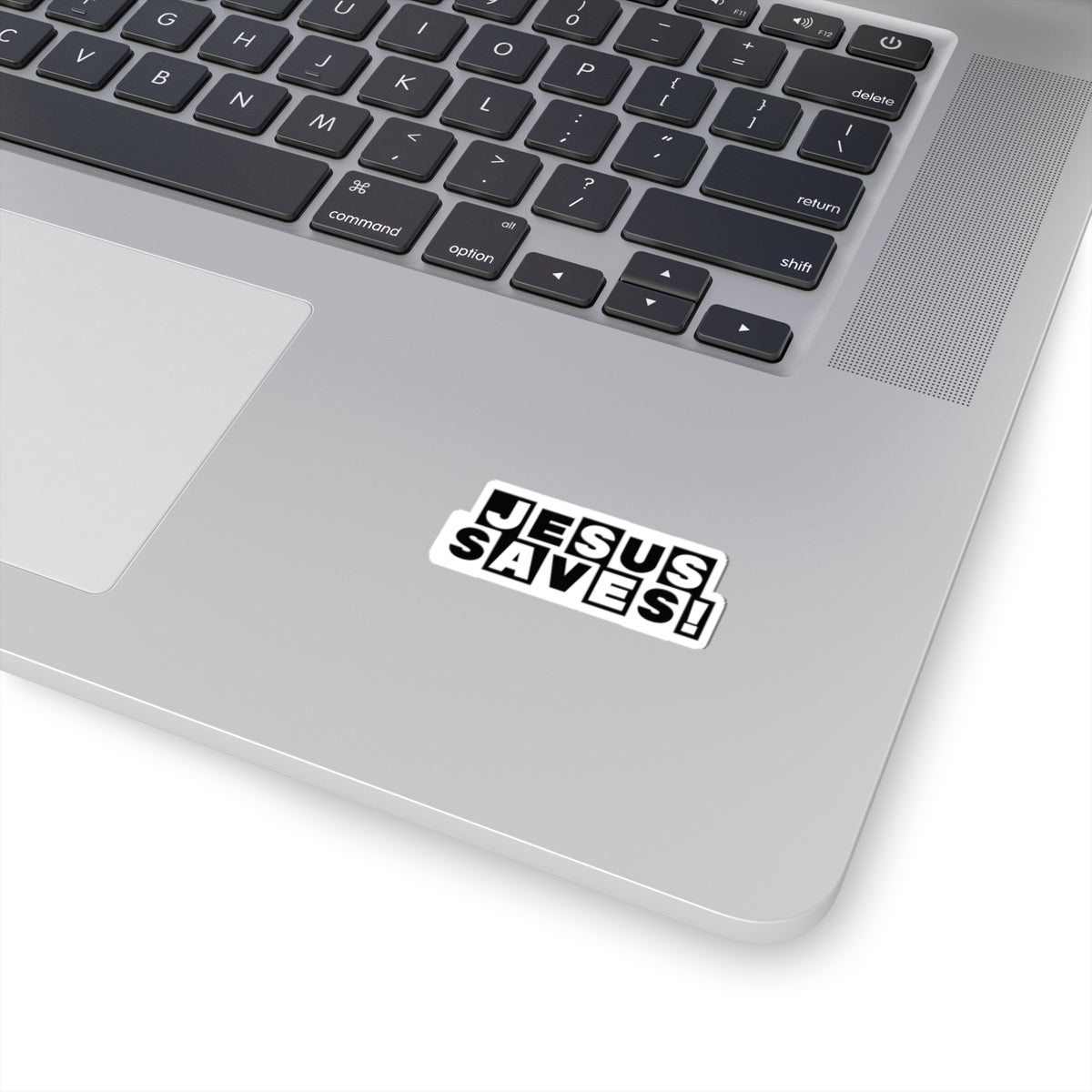 Religious Jesus Saves Cartoon Network Sticker