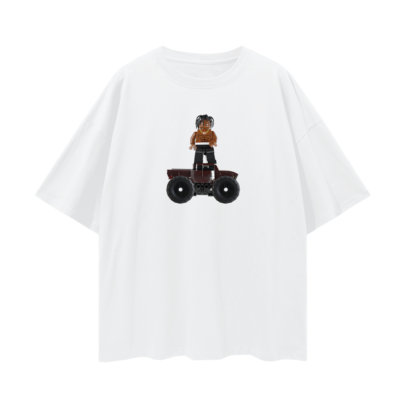 Vintage Like Travis Scott Lego Rodeo Oversized T Shirt