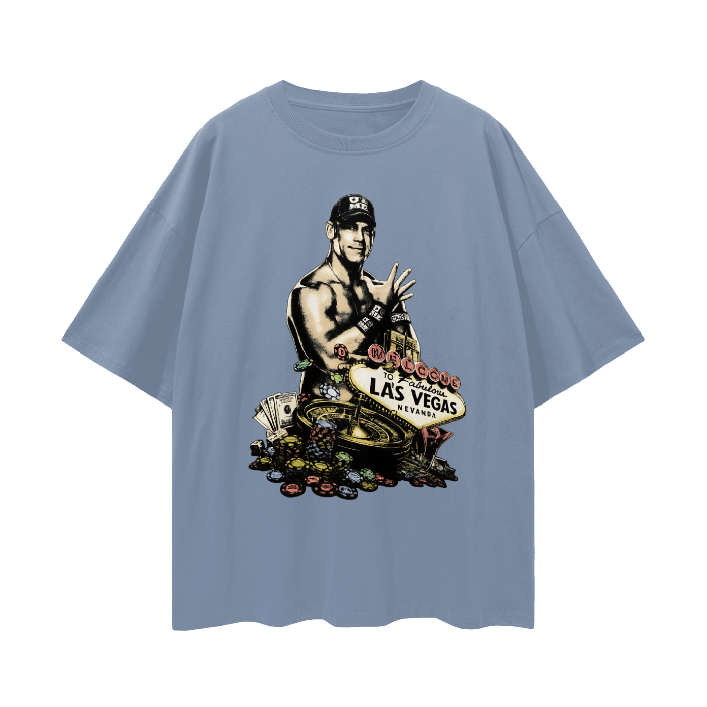 Vintage/Y2K John Cena Las Vegas Graphic T Shirt