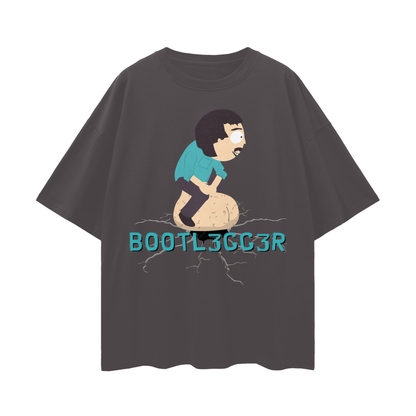 Oversized Bootlegger Stan Tee