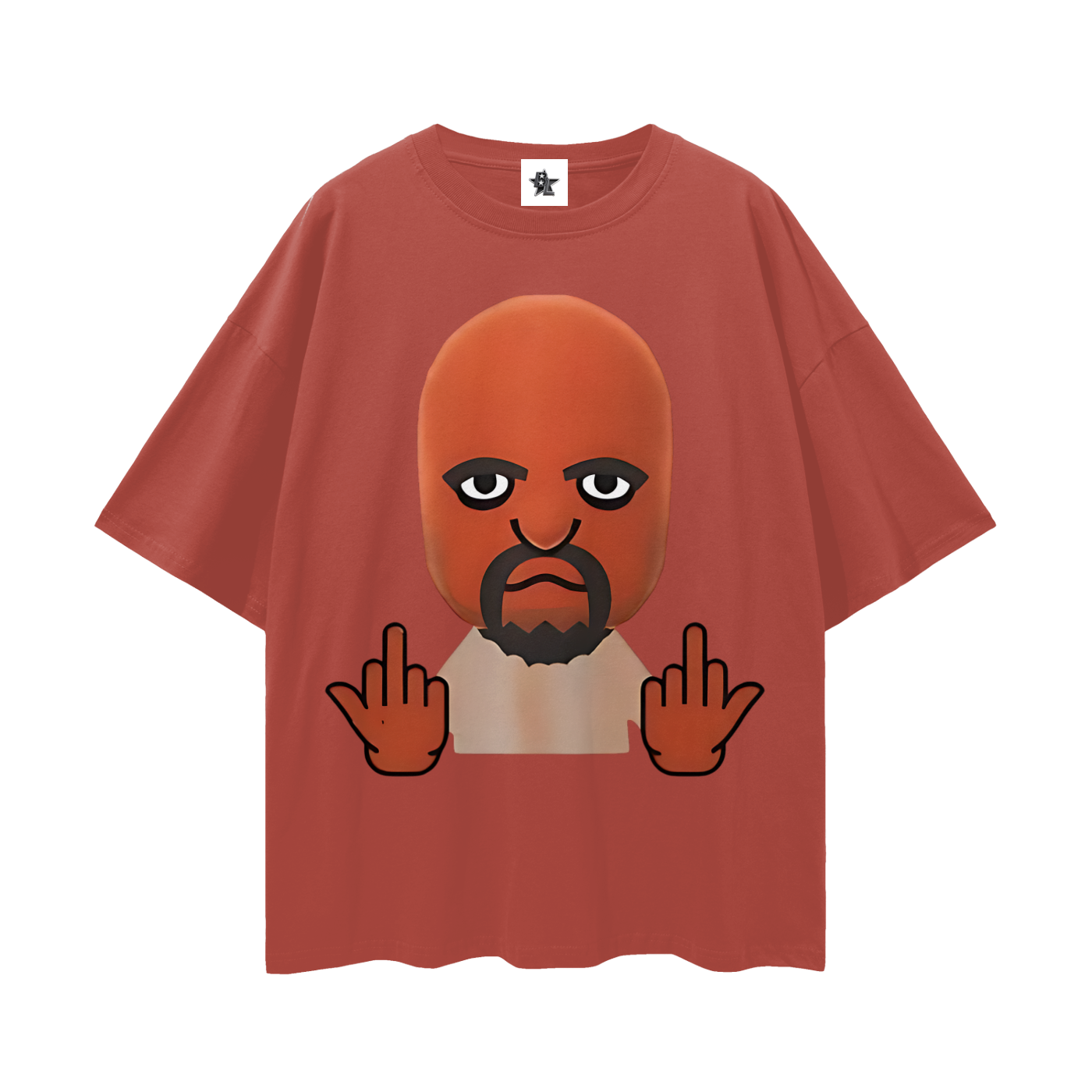 Vintage/Y2K Funny Wii Character Oversized T Shirt