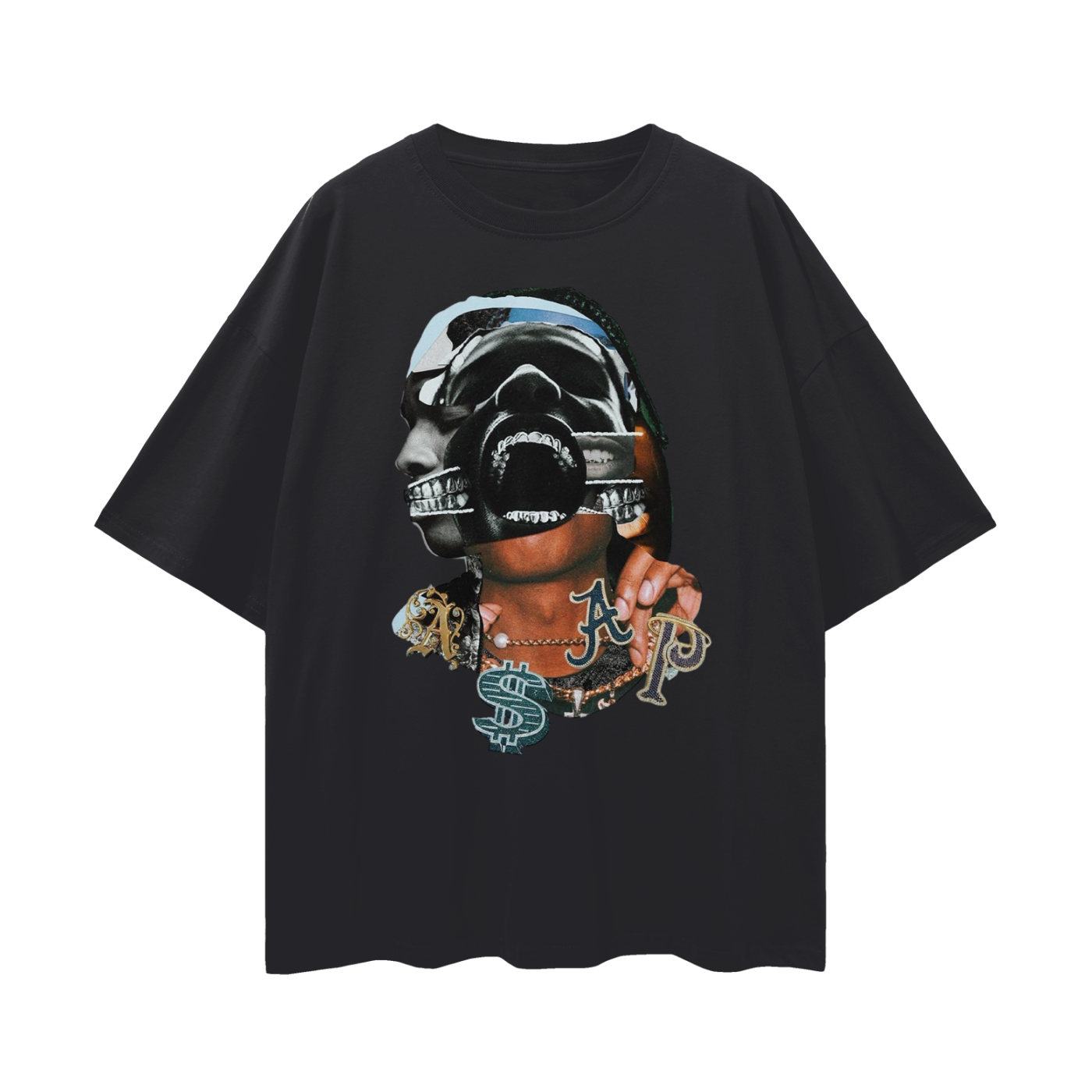 Vintage Like Asap Rocky Oversized T Shirt