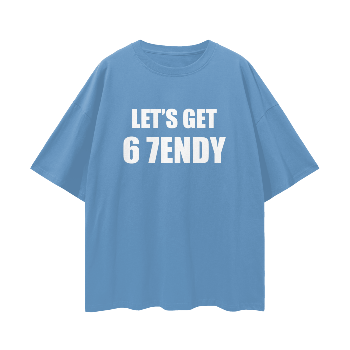 Vintage/Y2K Funny Lets Get 6 7endy Oversized T Shirt