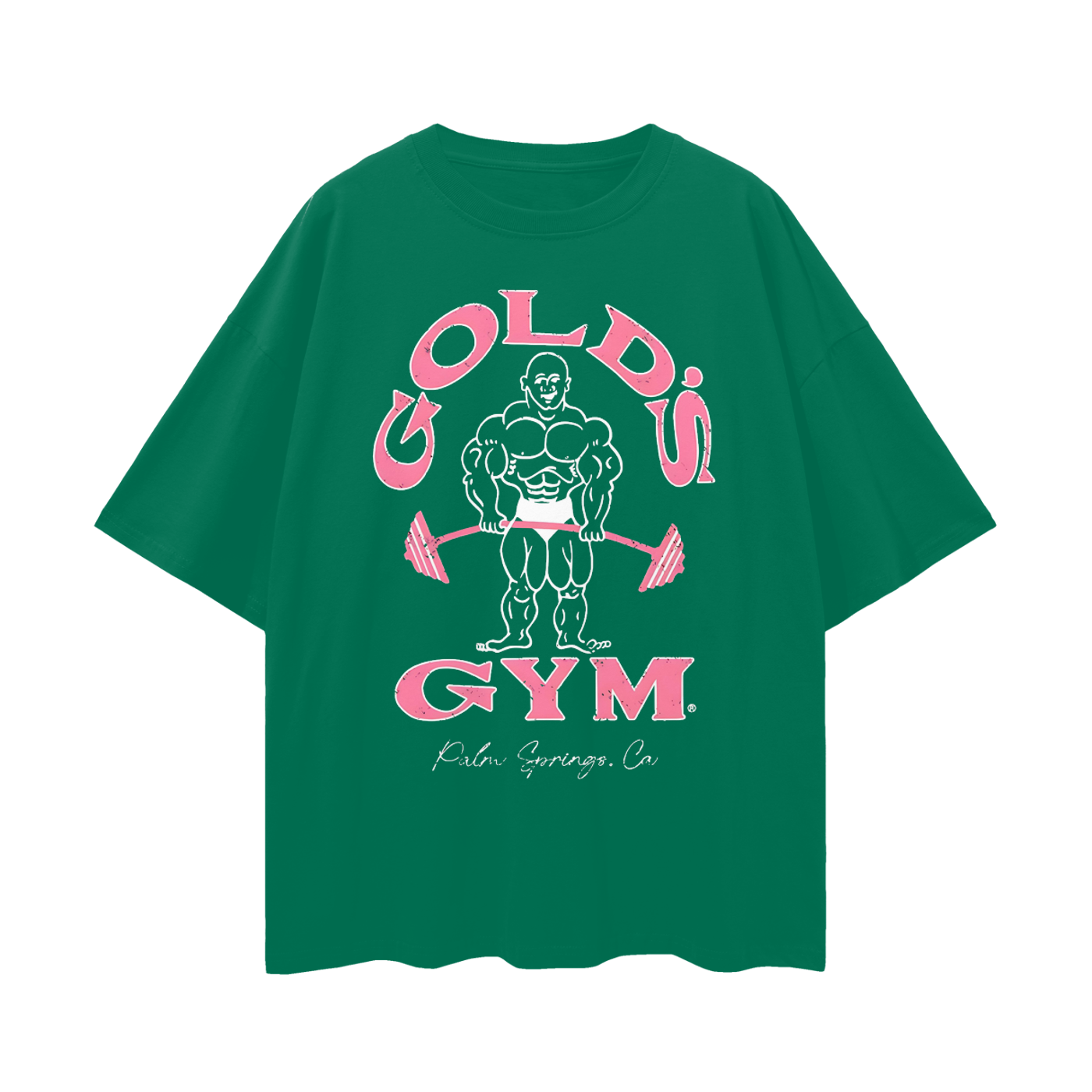 Vintage Like Gold's Gym Graphic Oversized T Shirt