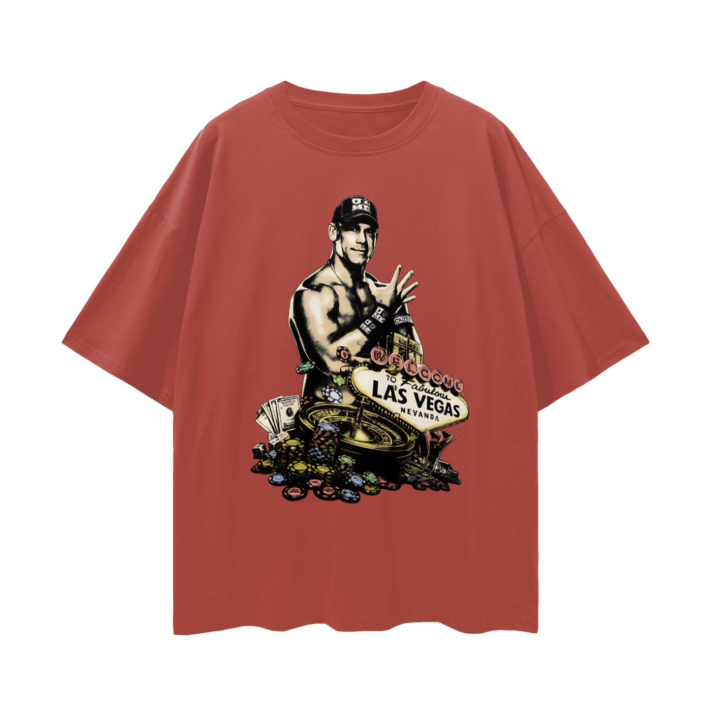 Vintage/Y2K John Cena Las Vegas Graphic T Shirt