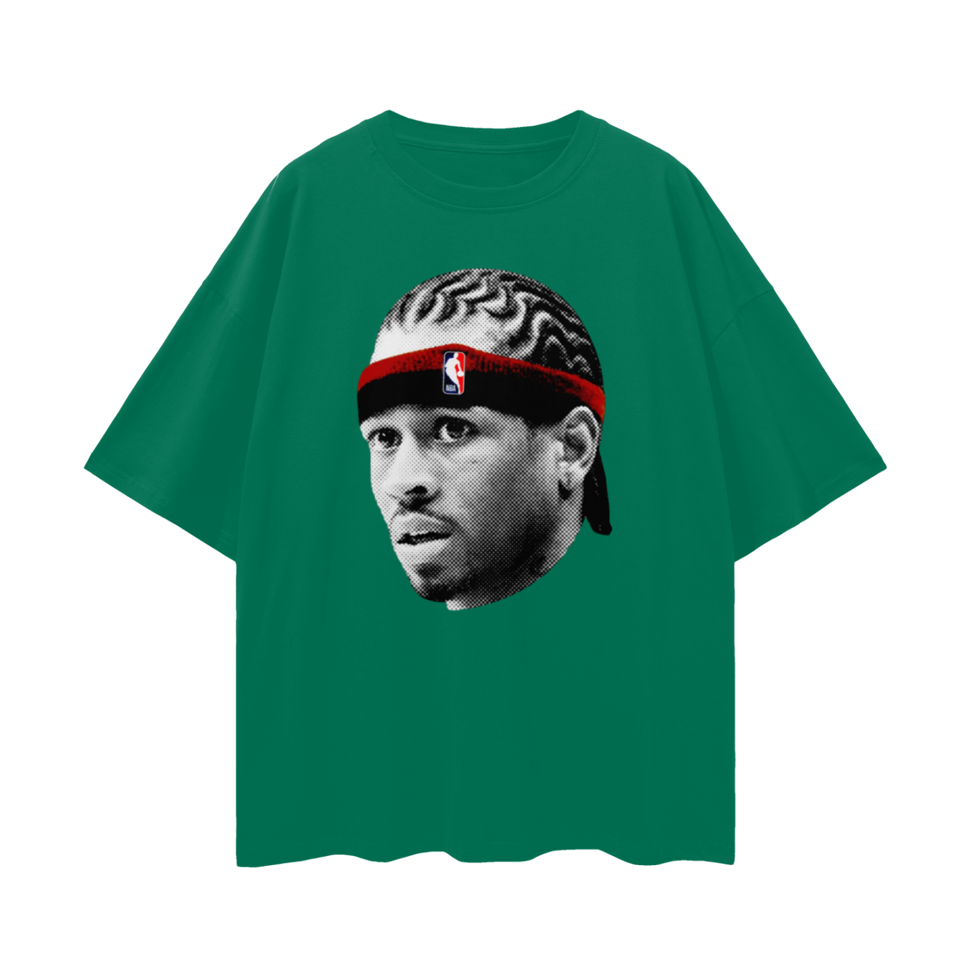 Vintage Like Allen Iverson Big Head Oversized T Shirt