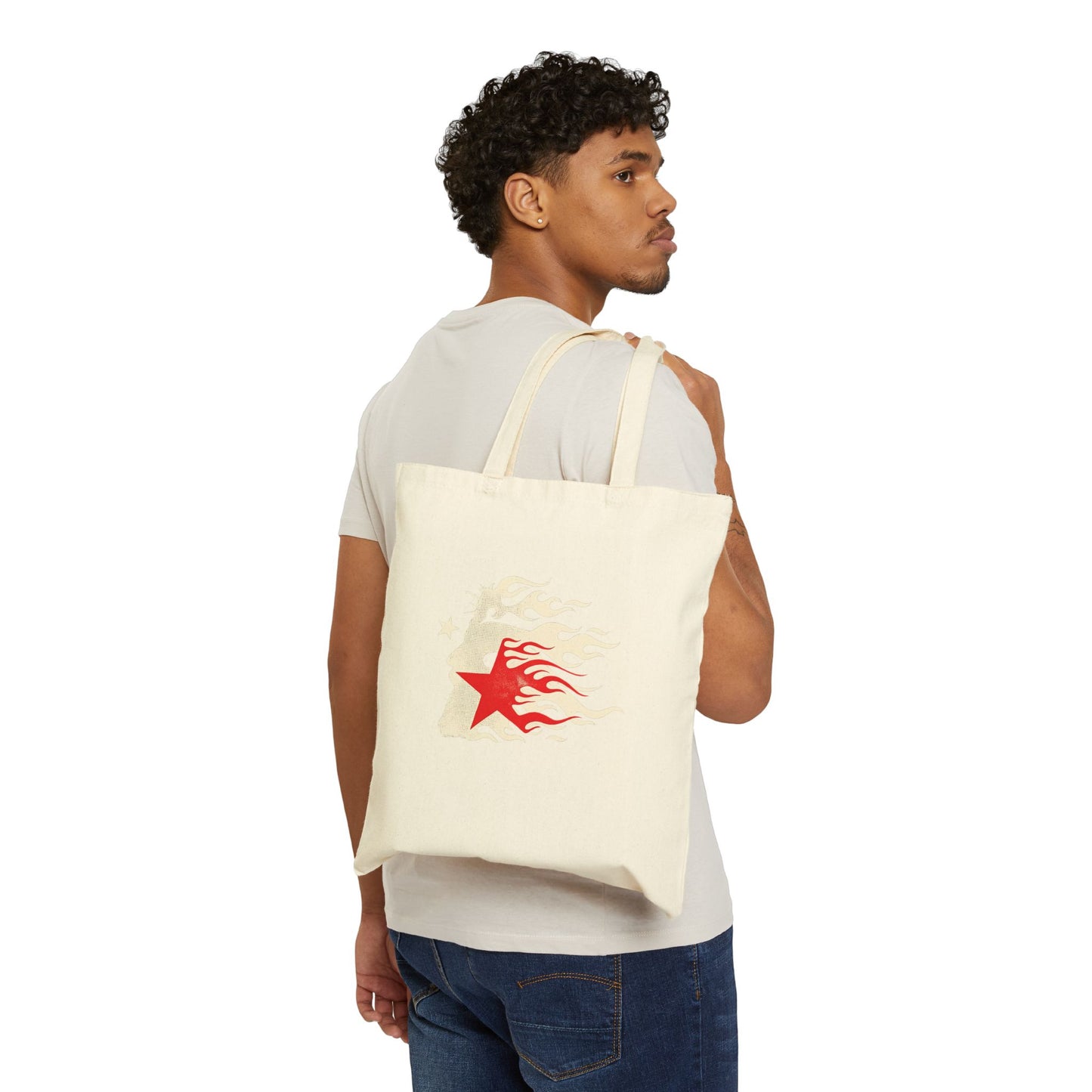 Religious Jesus Hellstar Logo Like Tote Bag
