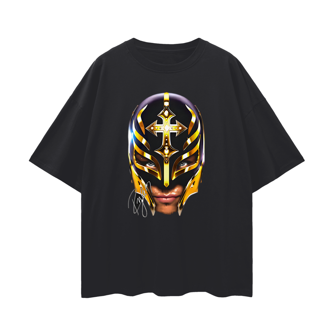 Vintage Like Rey Mysterio Graphic Oversized T Shirt