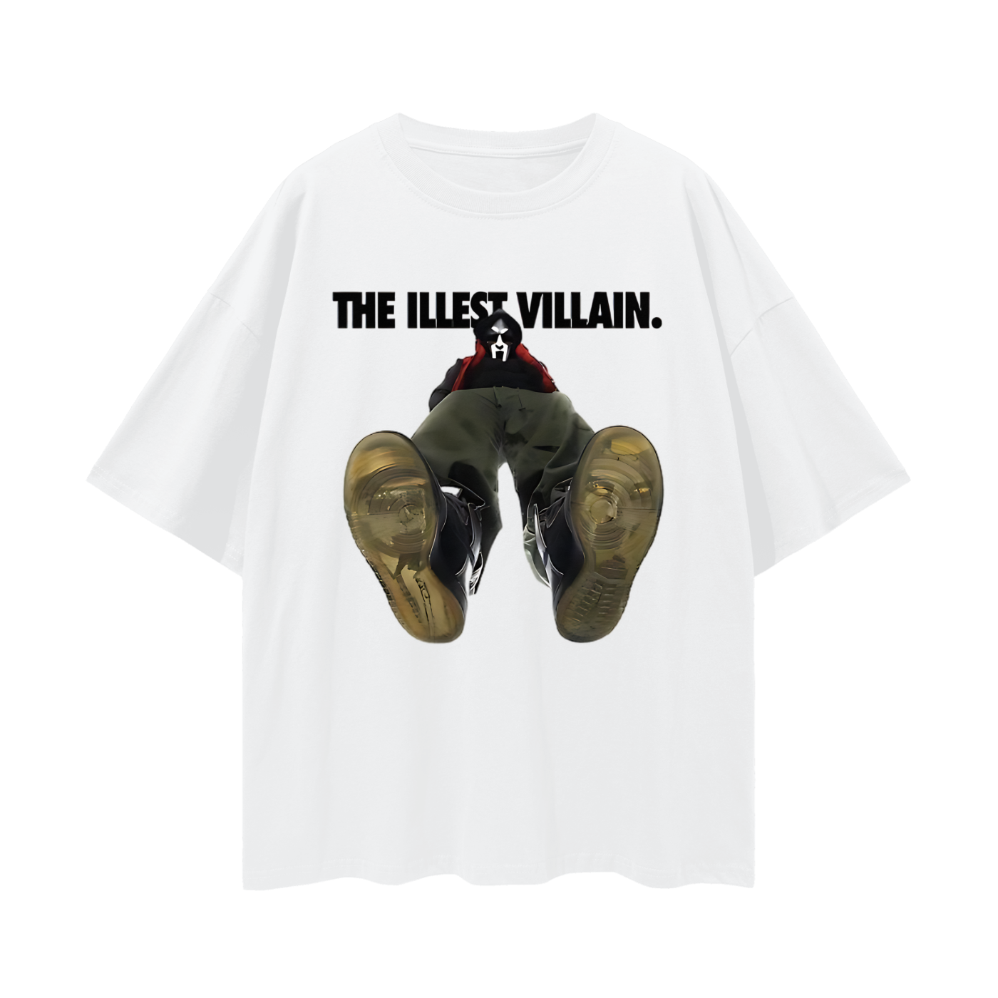 Vintage Like MF Doom Illest Villain Oversized T Shirt