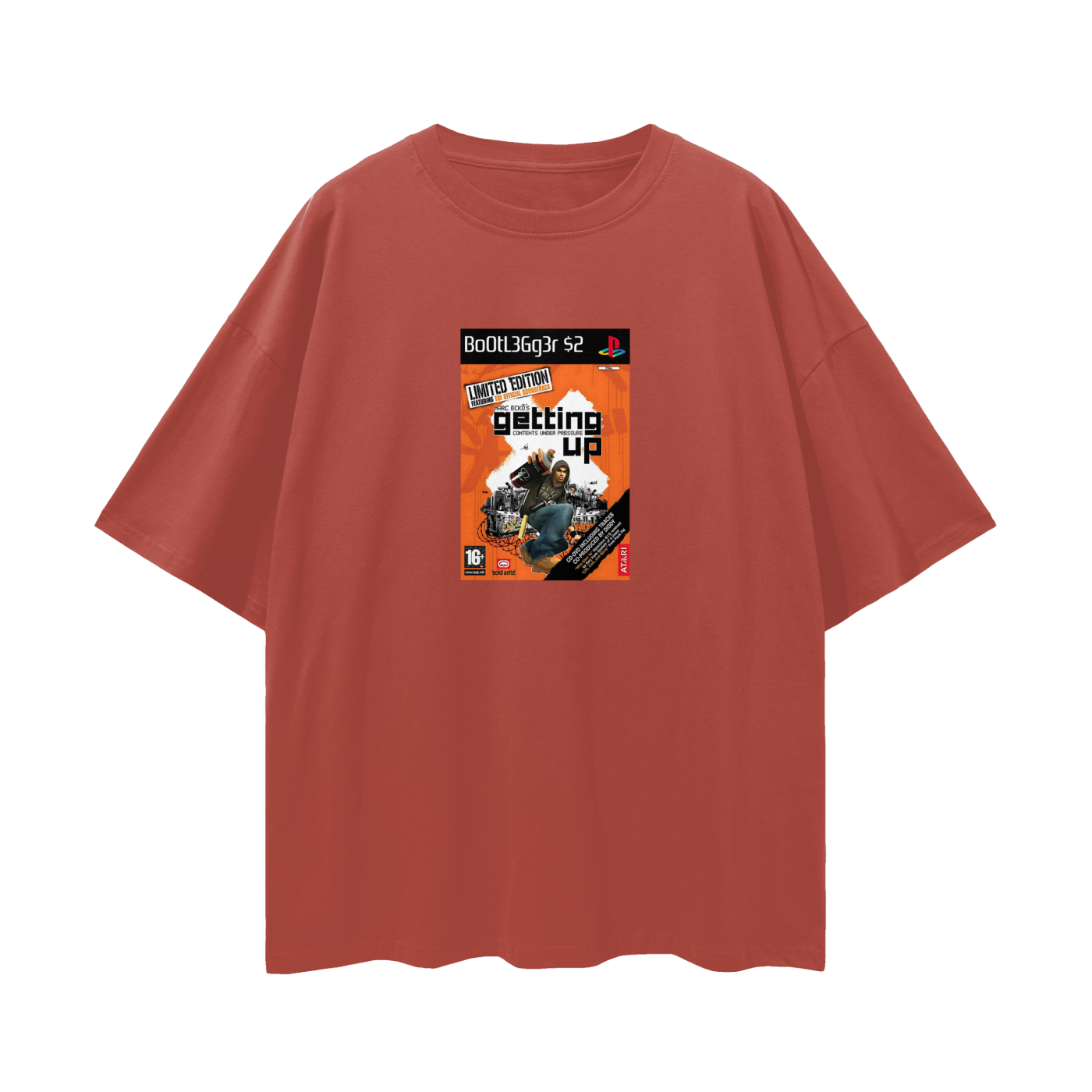 PlayStation 2 Getting Up Ecko Game Disc Tee