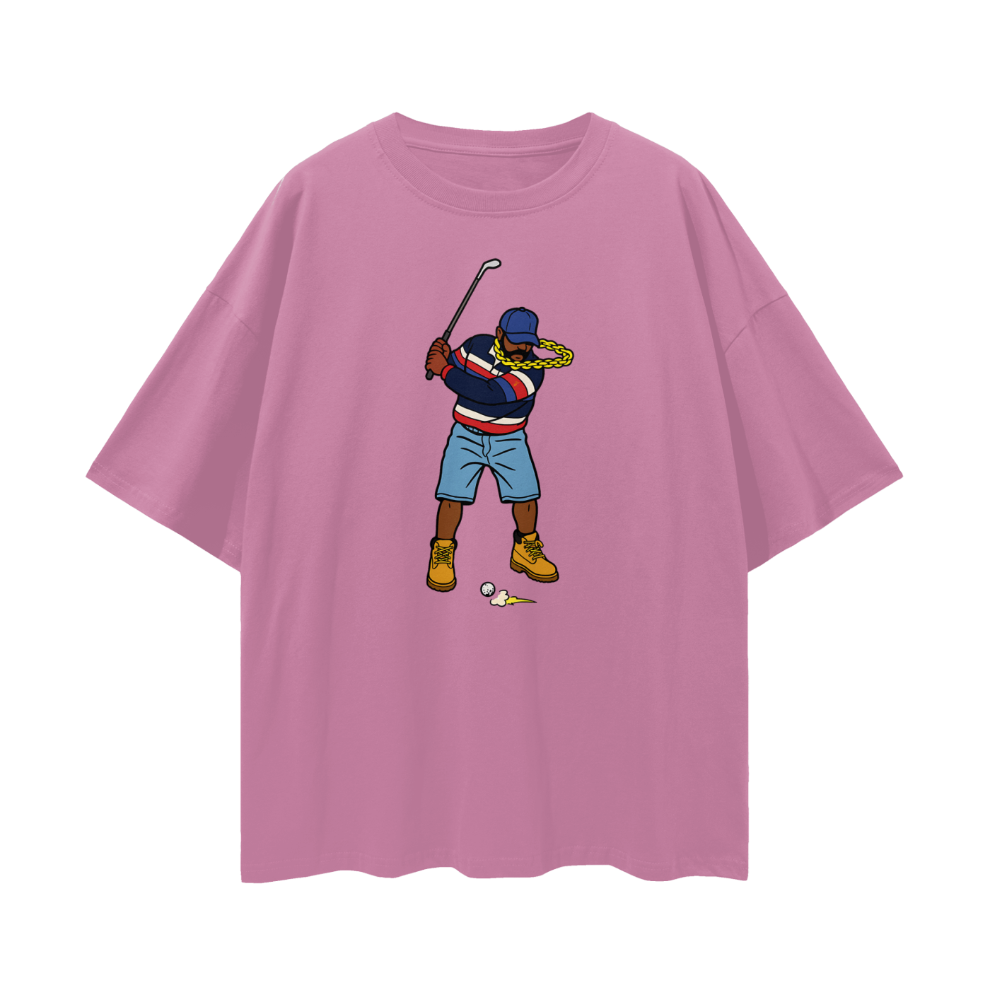 Vintage/Y2K Swingman Golf Streetwear Oversized T Shirt