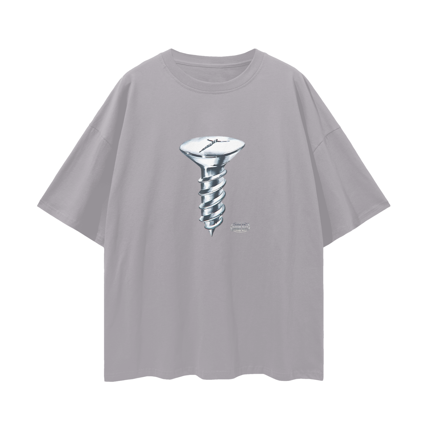 Religious Jesus Isaiah 53:5 Screw Graphic Oversized T Shirt