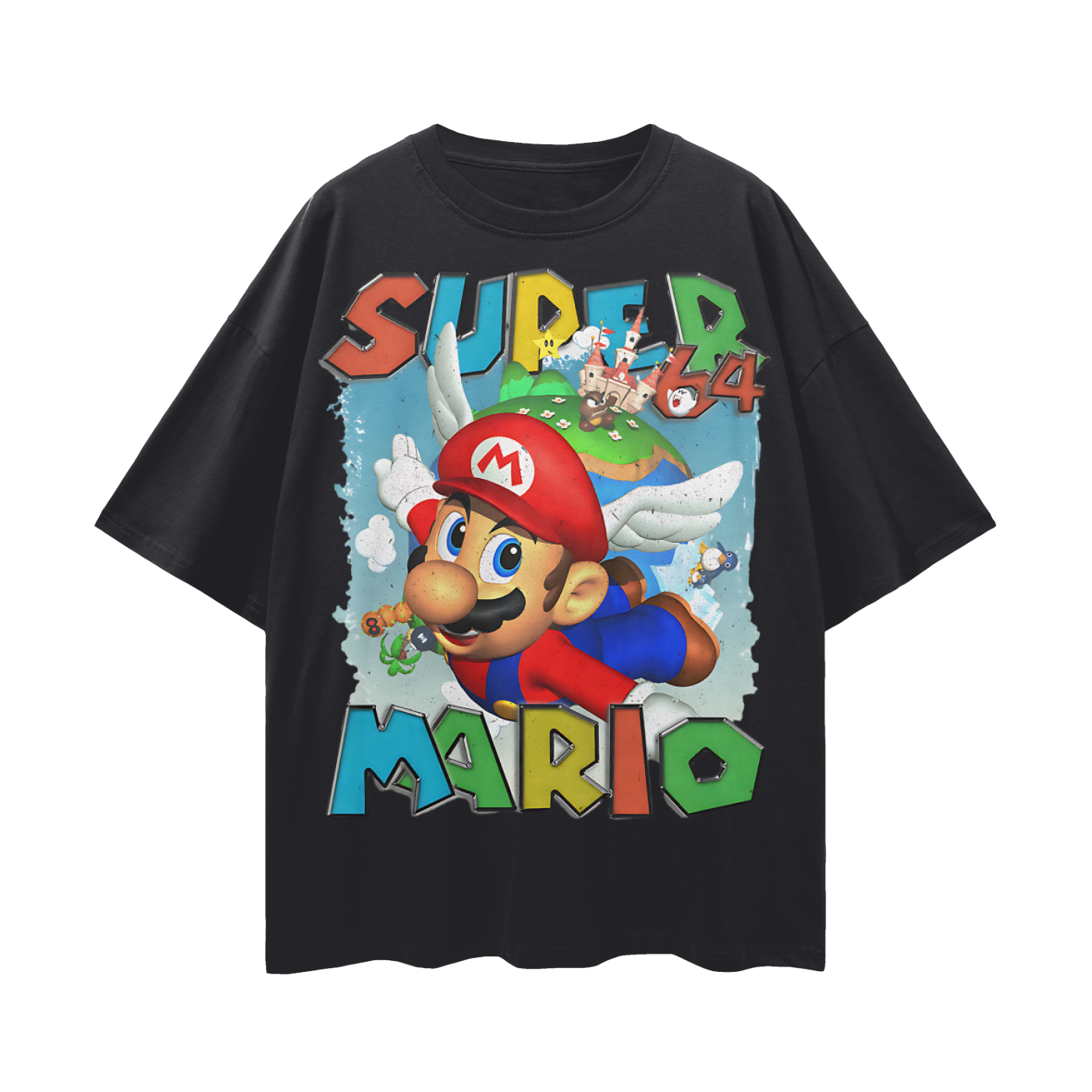 Vintage/Y2K Super Mario 64 Graphic T Shirt