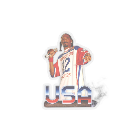 Snoop Dogg 2024 Olympics USA Funny Sticker
