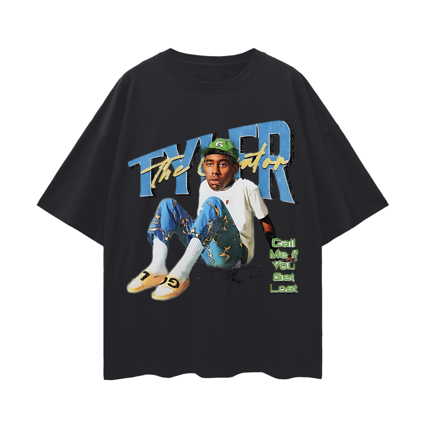 Tyler The Creator Call Me If You Get Lost Album Graphic Oversized T Shirt