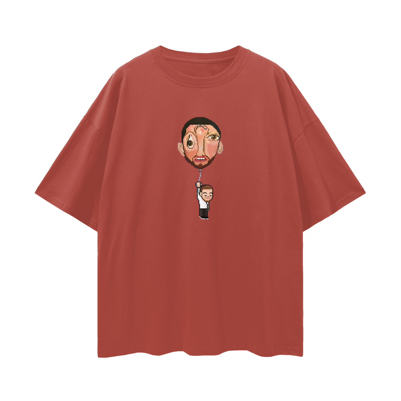 Mac Miller Balloonerism Album Oversized T Shirt
