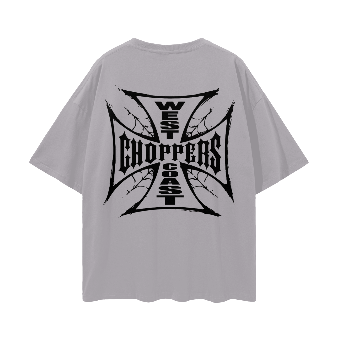Vintage/Y2K Style West Coast Choppers Web Oversized T Shirt