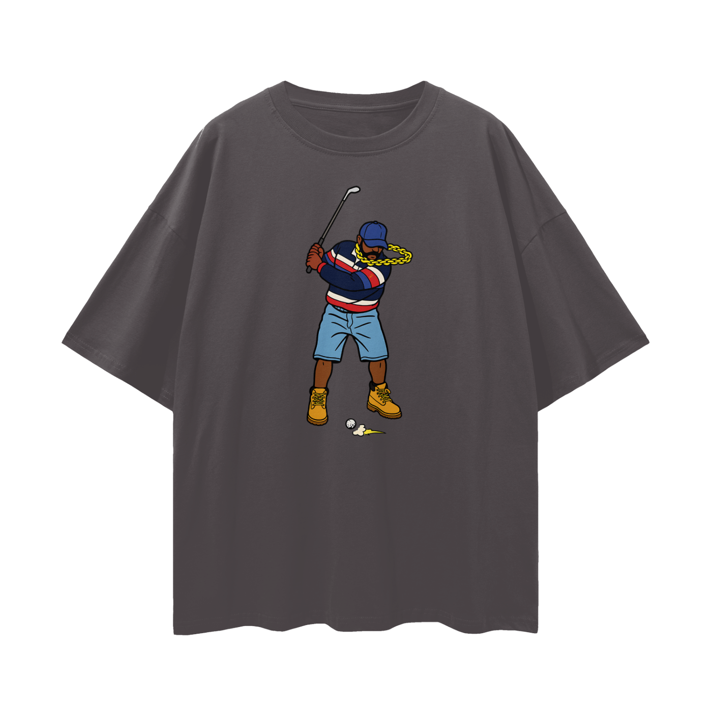 Vintage/Y2K Swingman Golf Streetwear Oversized T Shirt