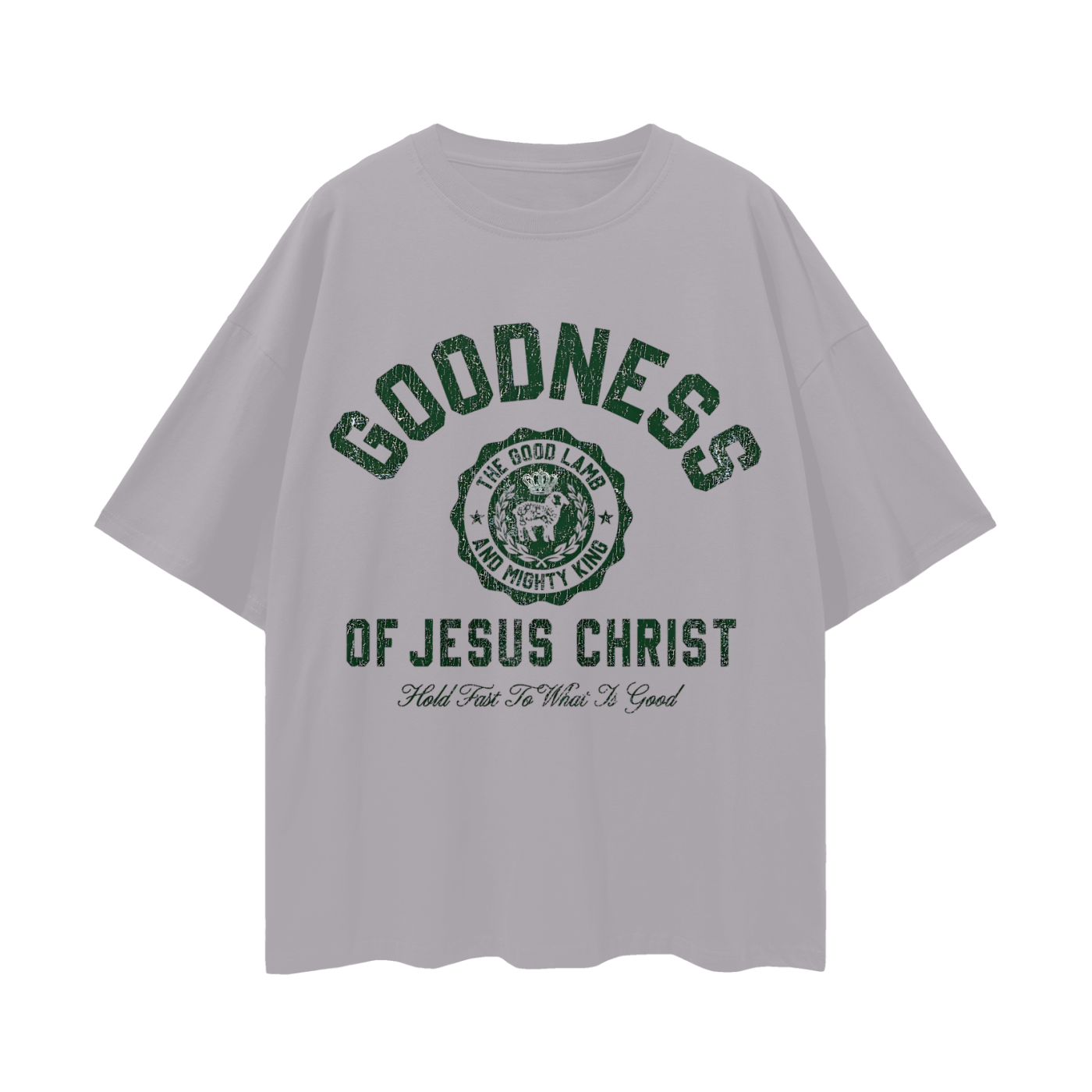 Religious Goodness Of Jesus Christ Y2K Vintage Like Graphic Oversized T Shirt
