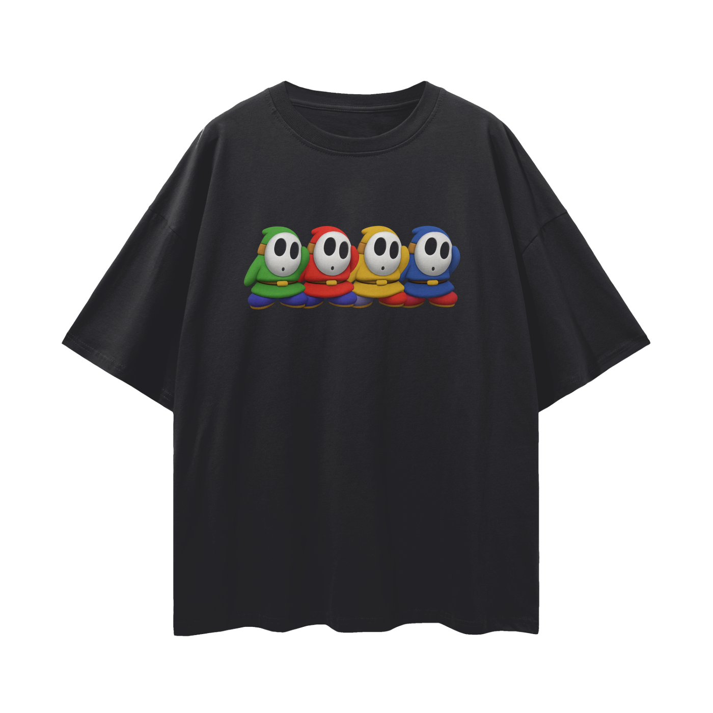 Vintage/Y2K Shy Guy Mario Character Oversized T Shirt