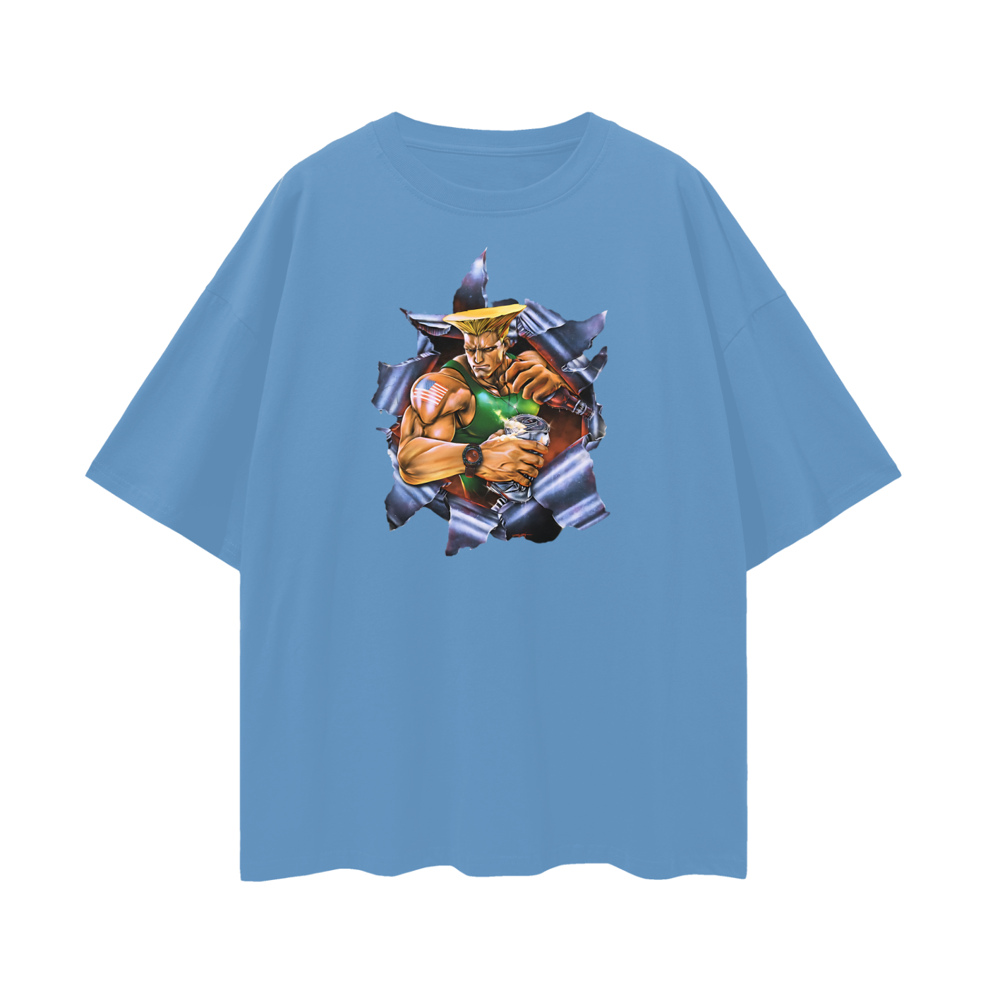 Vintage Like Buff Toy Soldier Oversized T Shirt
