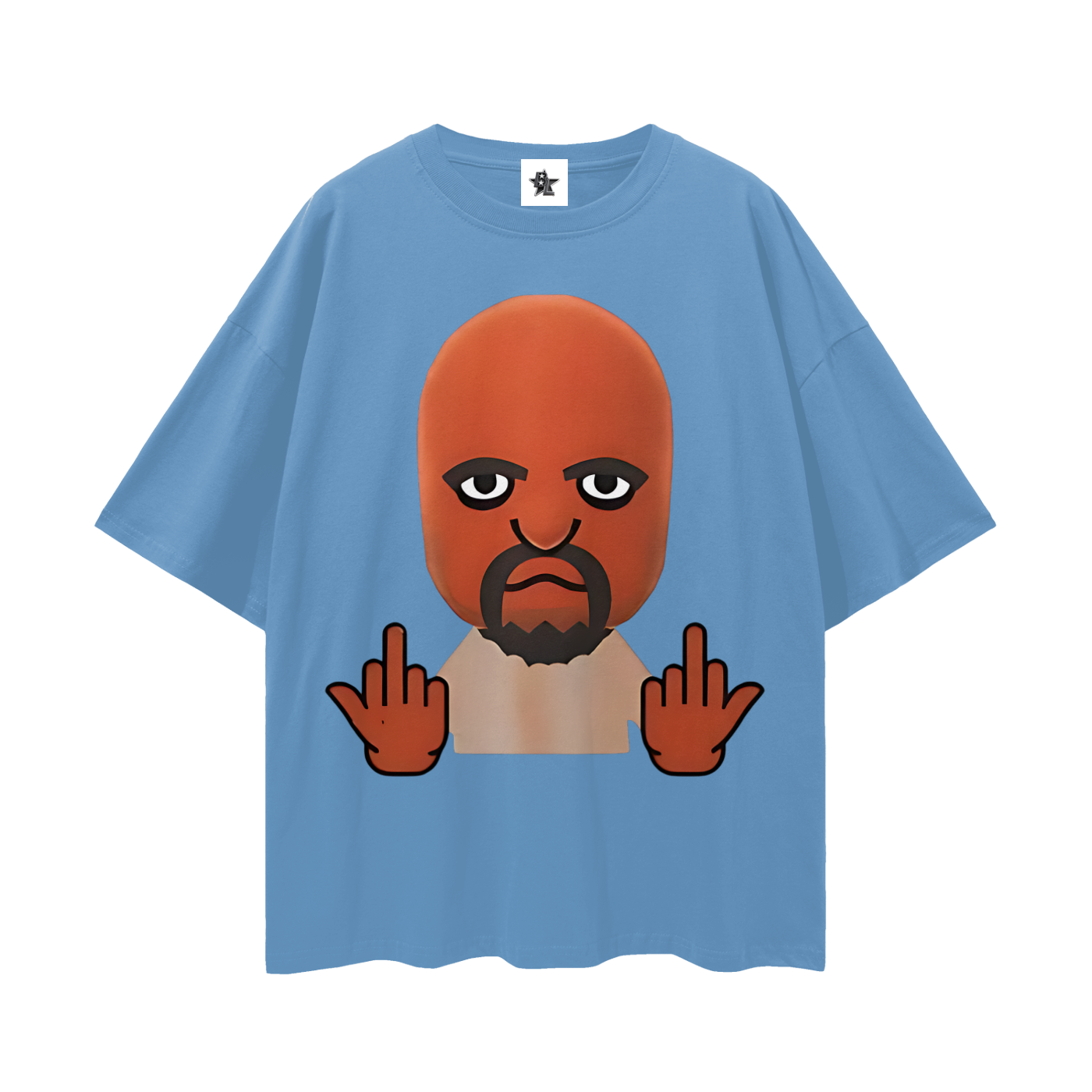 Vintage/Y2K Funny Wii Character Oversized T Shirt
