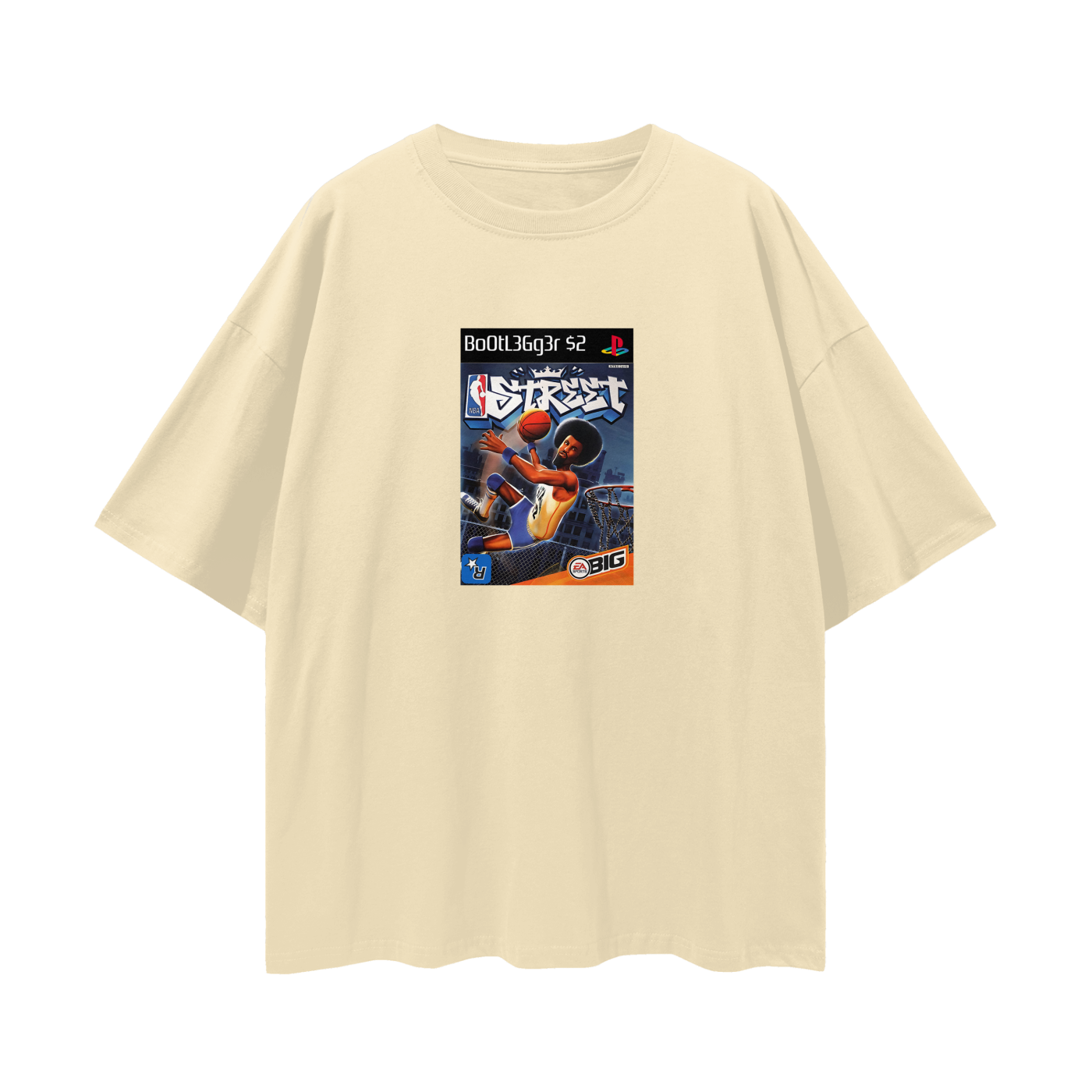 PlayStation 2 NBA Streetball Basketball Game Disc Tee