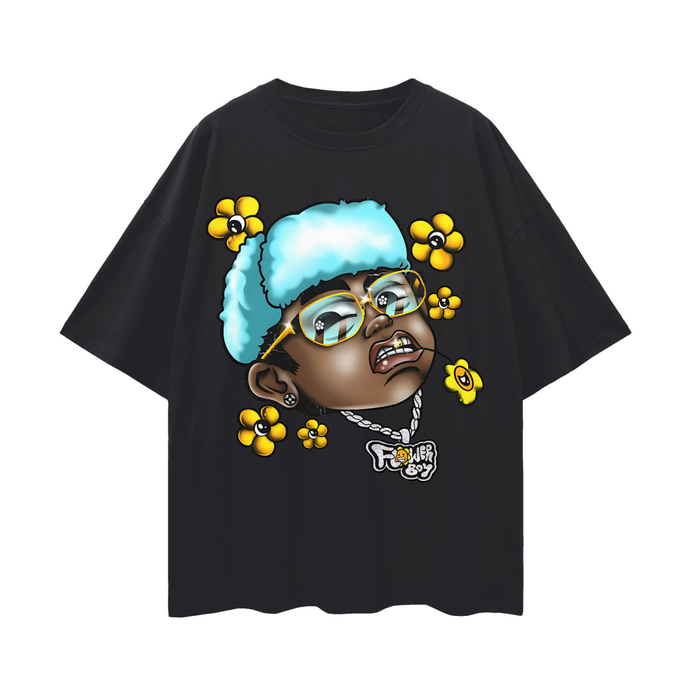 Tyler The Creator Call Me If You Get Lost Graffiti Graphic Oversized T Shirt