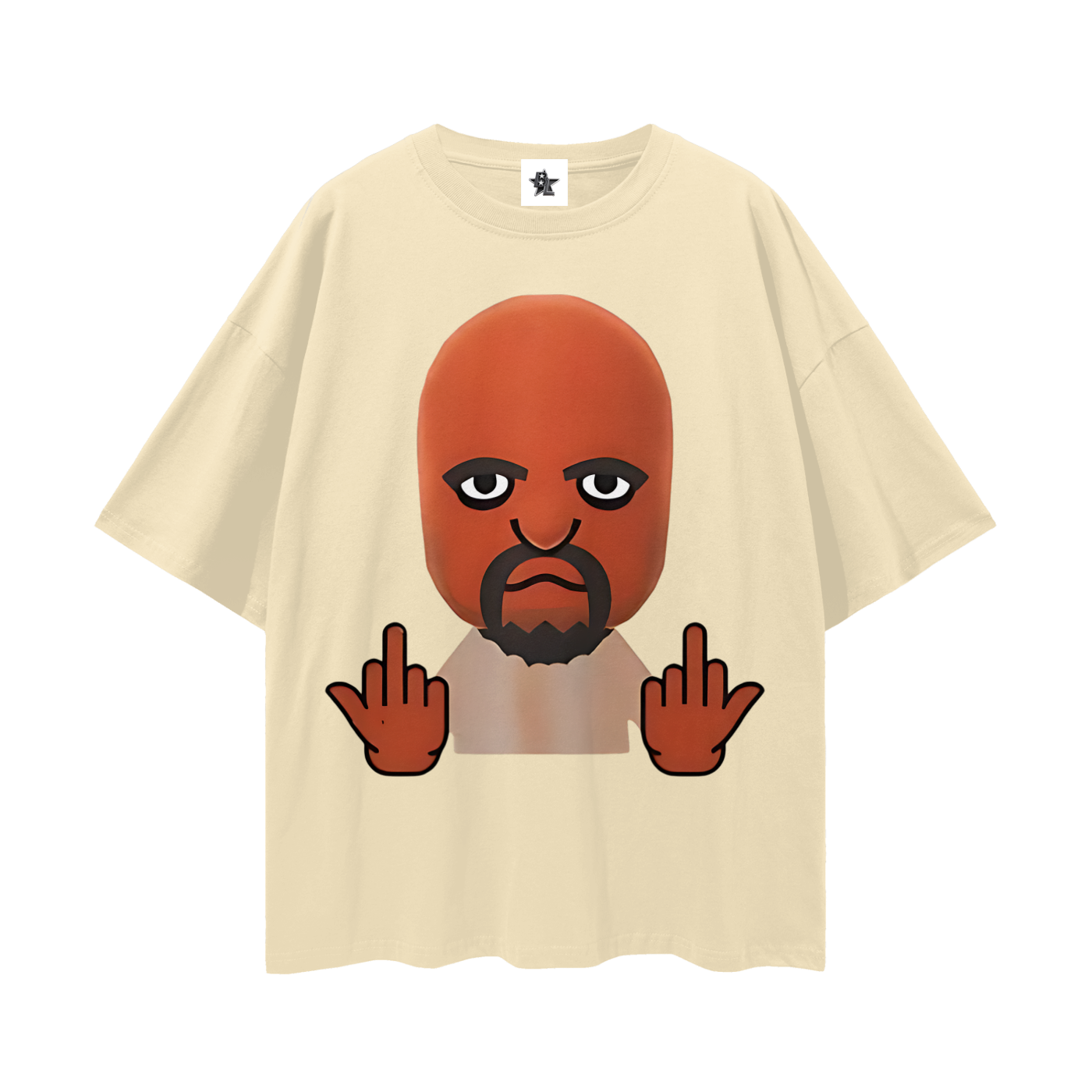 Vintage/Y2K Funny Wii Character Oversized T Shirt