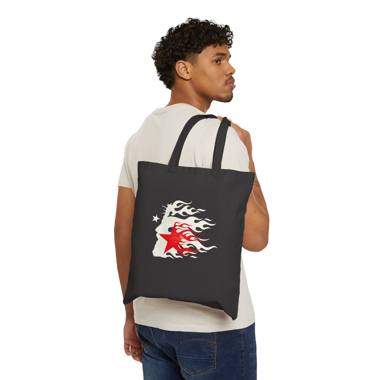 Religious Jesus Hellstar Logo Like Tote Bag