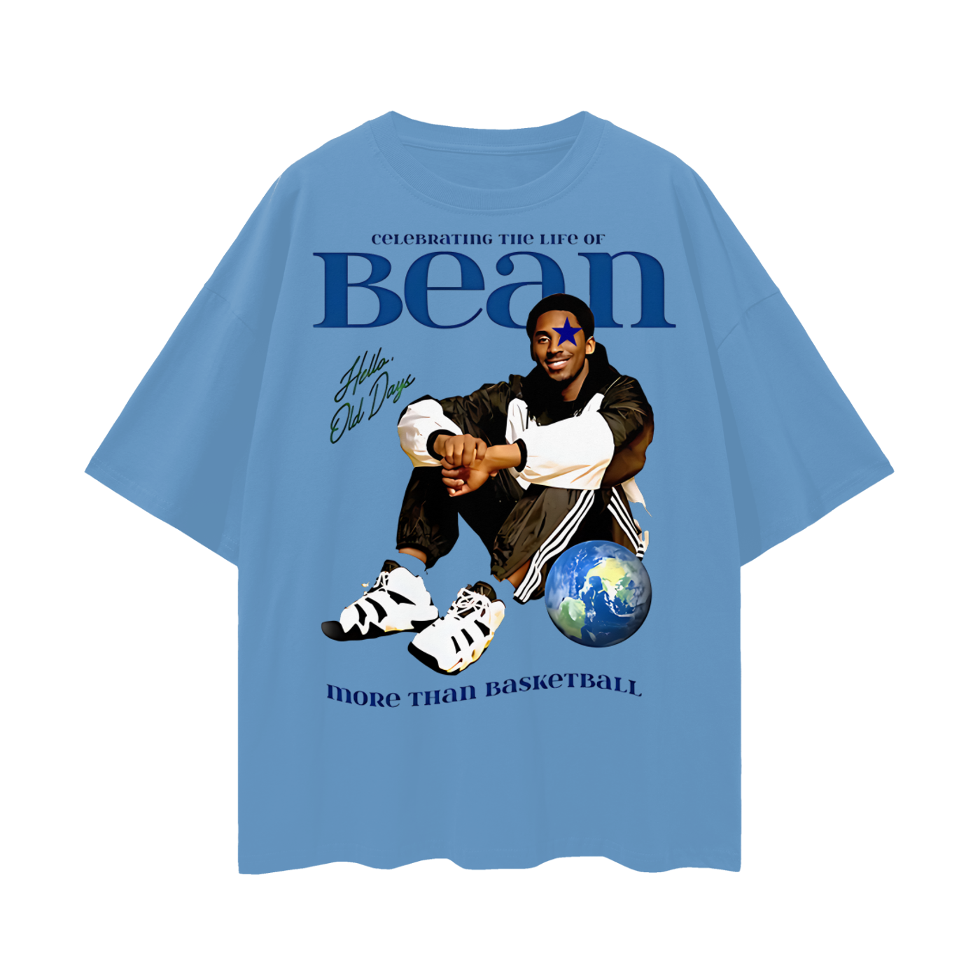 Vintage Like Kobe Bean Oversized T Shirt
