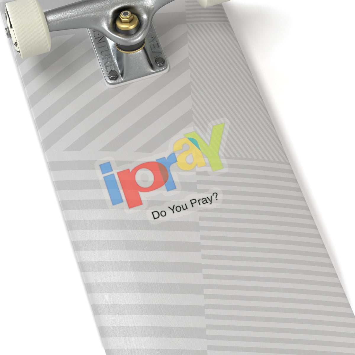 Religious I Pray Sticker