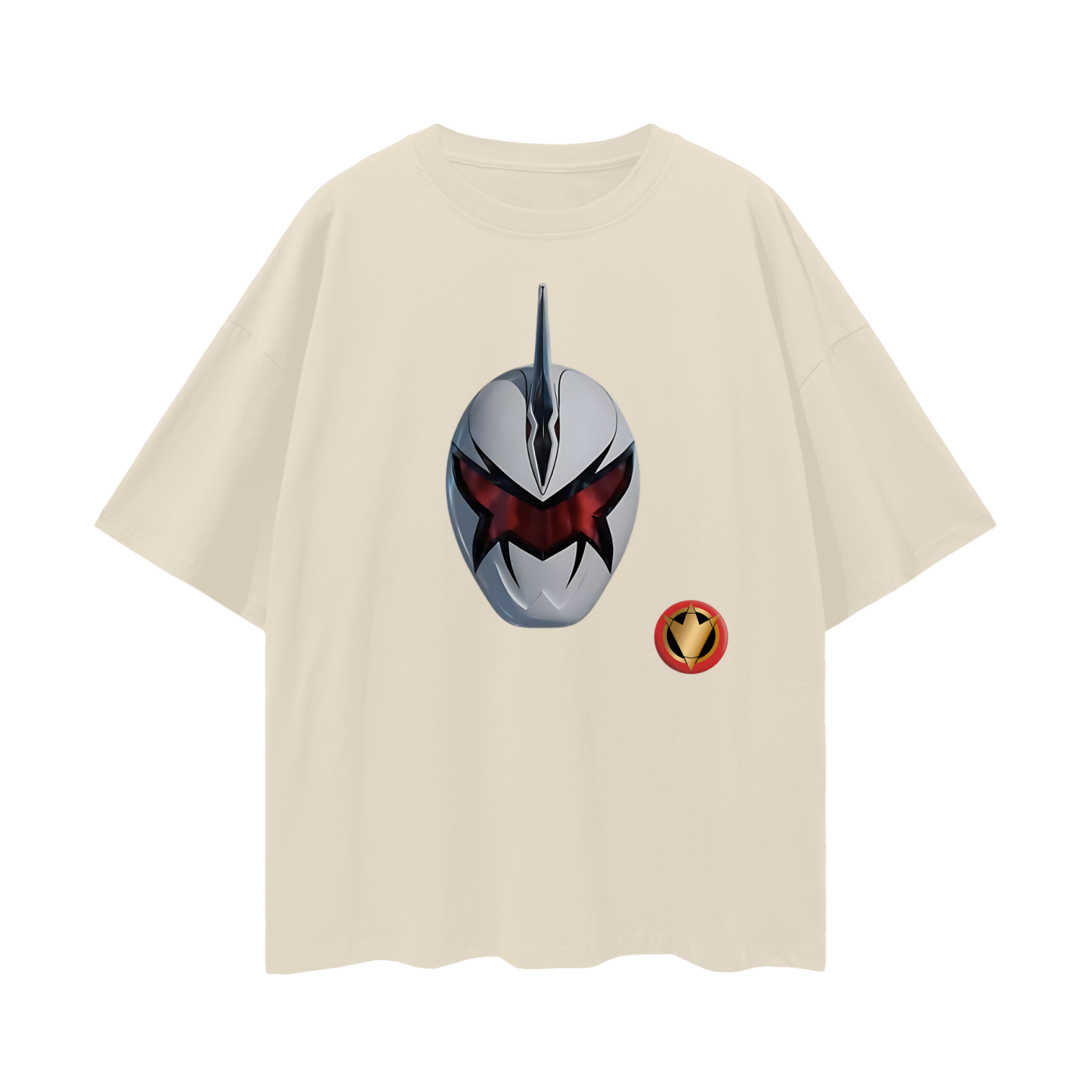 Vintage Like Dino Thunder Power Rangers Mask T Shirt