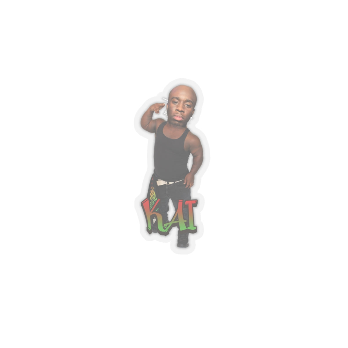 Twitch Streamer Kai Cenat Funny Sticker